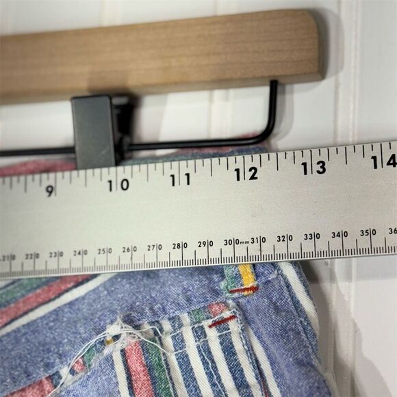 VTG Camptown Club Striped Lace Ruffle Hot Pants Shorts Size 11/12 Y2K 70s Retro - Picture 4 of 7